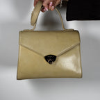 Ungaro beige and gold city bag