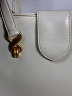 Ungaro Beige Twisted City Bag MM