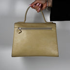 Ungaro beige and gold city bag