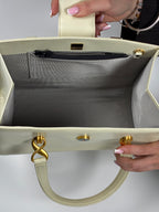 Ungaro Beige Twisted City Bag MM