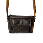 LOUIS VUITTON Viva-Cité PM besace avec poche frontale plaquée