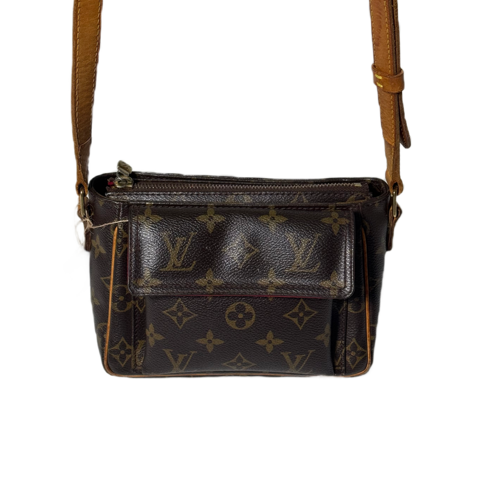 LOUIS VUITTON Viva-Cité PM besace avec poche frontale plaquée