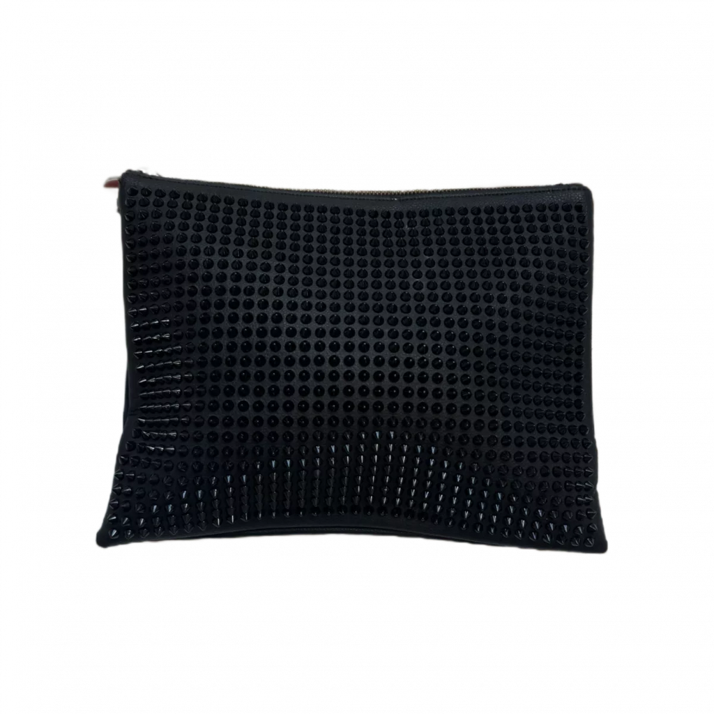 CHRISTIAN LOUBOUTIN Pochette avec pic noir