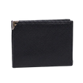 Salvatore Ferragamo Black Leather Bifold Wallet