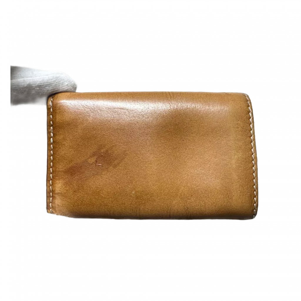 FERRAGAMO Porte-clé en cuir Salvatore Ferragamo, marron