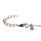 COURRÈGES Collier en forme de cœur avec strass