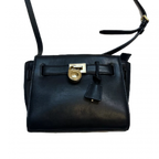 MICHAEL KORS Sac bandoulière noir avec cadenas et clés