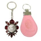 Assorted Brand Keychain Lot: Rawhide, CH, Dooney & Bourke, Trussardi, Firenze