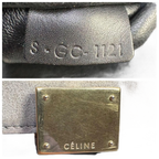 CELINE Sac Trapeze noir & avant beige wbandoulliere