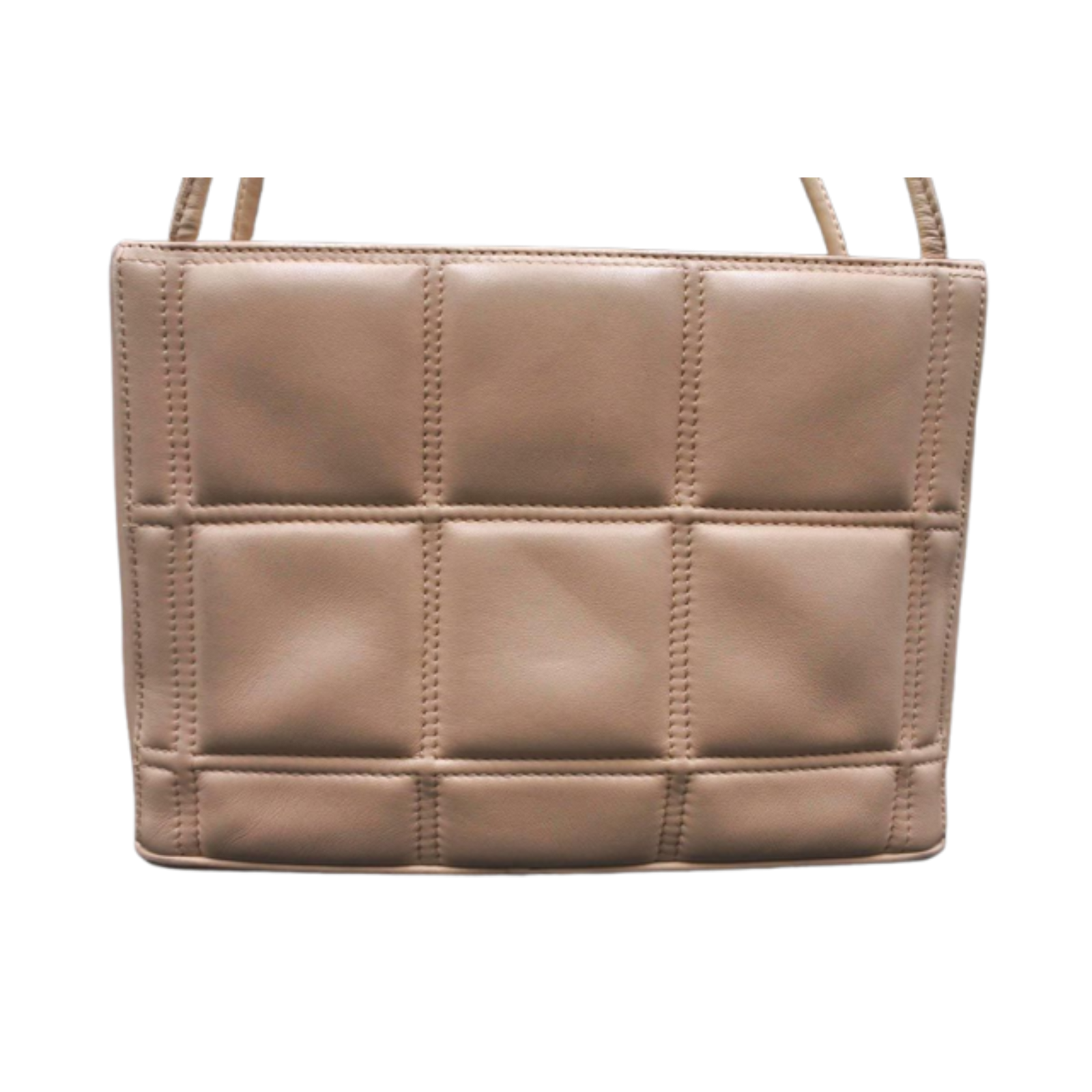 NINA RICCI Sac matelassé bandoulliere  intégral marron beige Femme