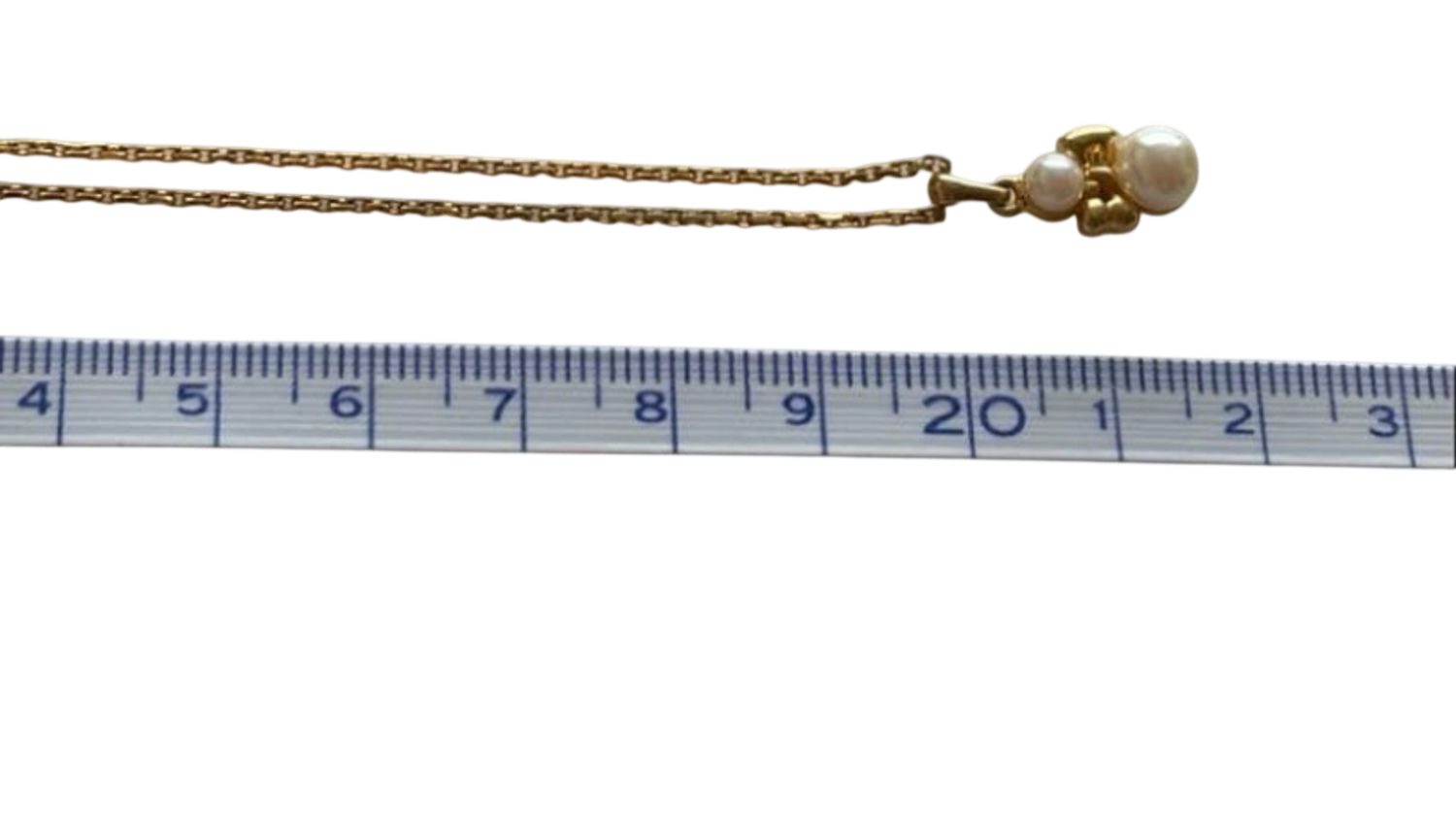 Courrèges Paris Gold-Tone Pearl