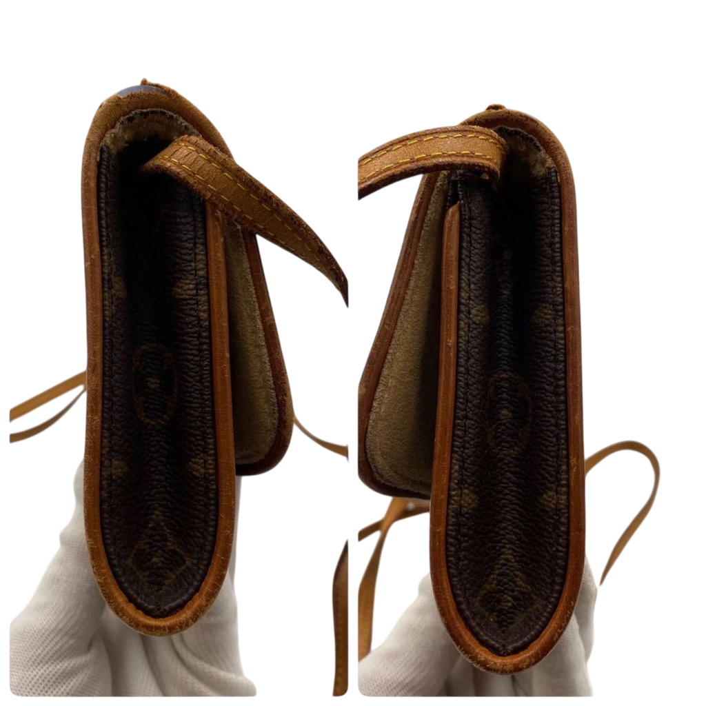 LOUIS VUITTON Monogram Wallet on Chain Pochette