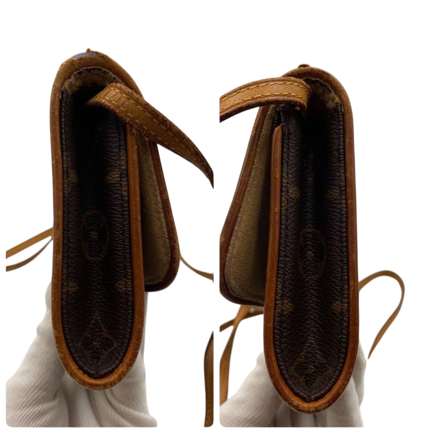 LOUIS VUITTON Monogram Wallet on Chain Pochette