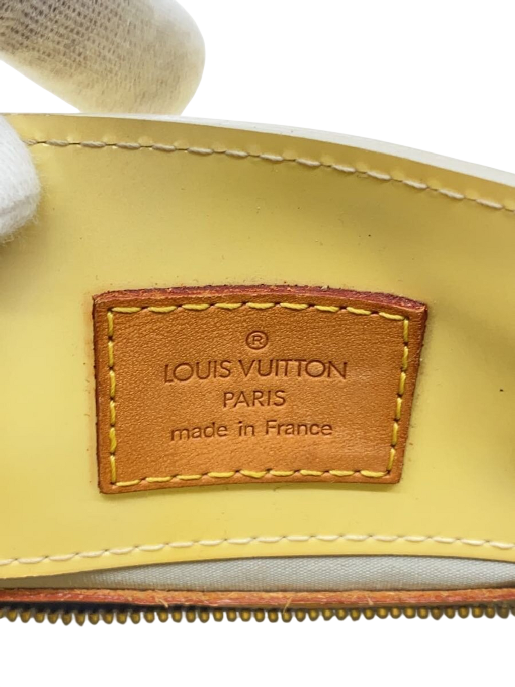 LOUIS VUITTON Sac Réade PM toile Monogram jaune