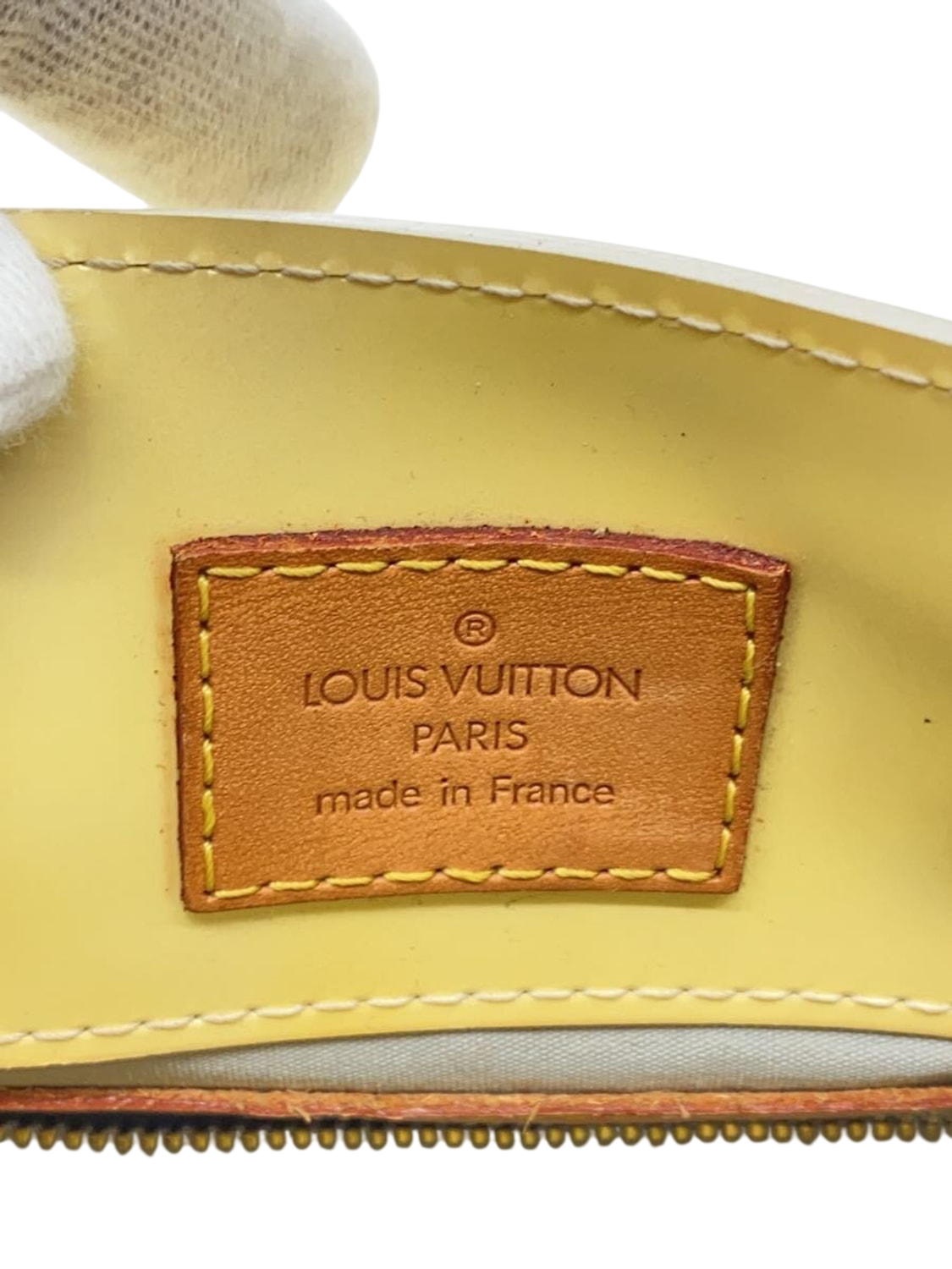 LOUIS VUITTON Sac Réade PM toile Monogram jaune