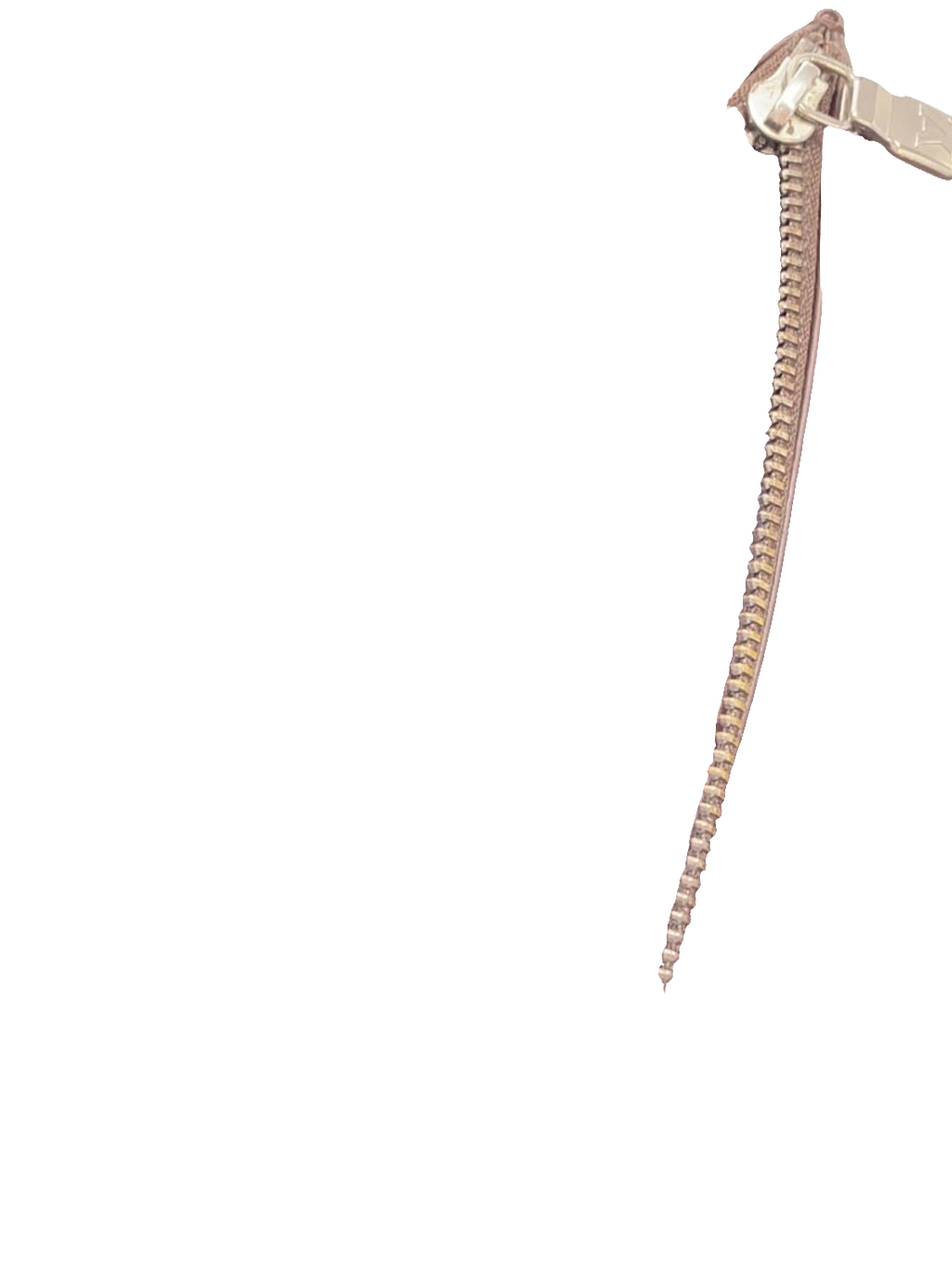 LOUIS VUITTON Portefeuille long Sarah cuir Épi marron quincaillerie dorée