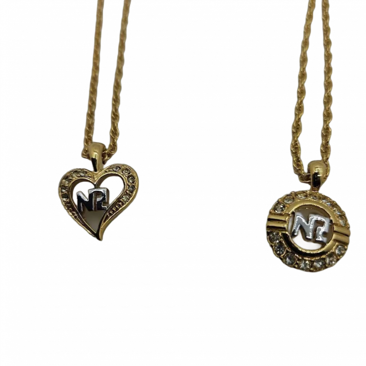 NINA RICCI LOTX3 Nina Ricci Broche collier couleur or vendu à l'unité