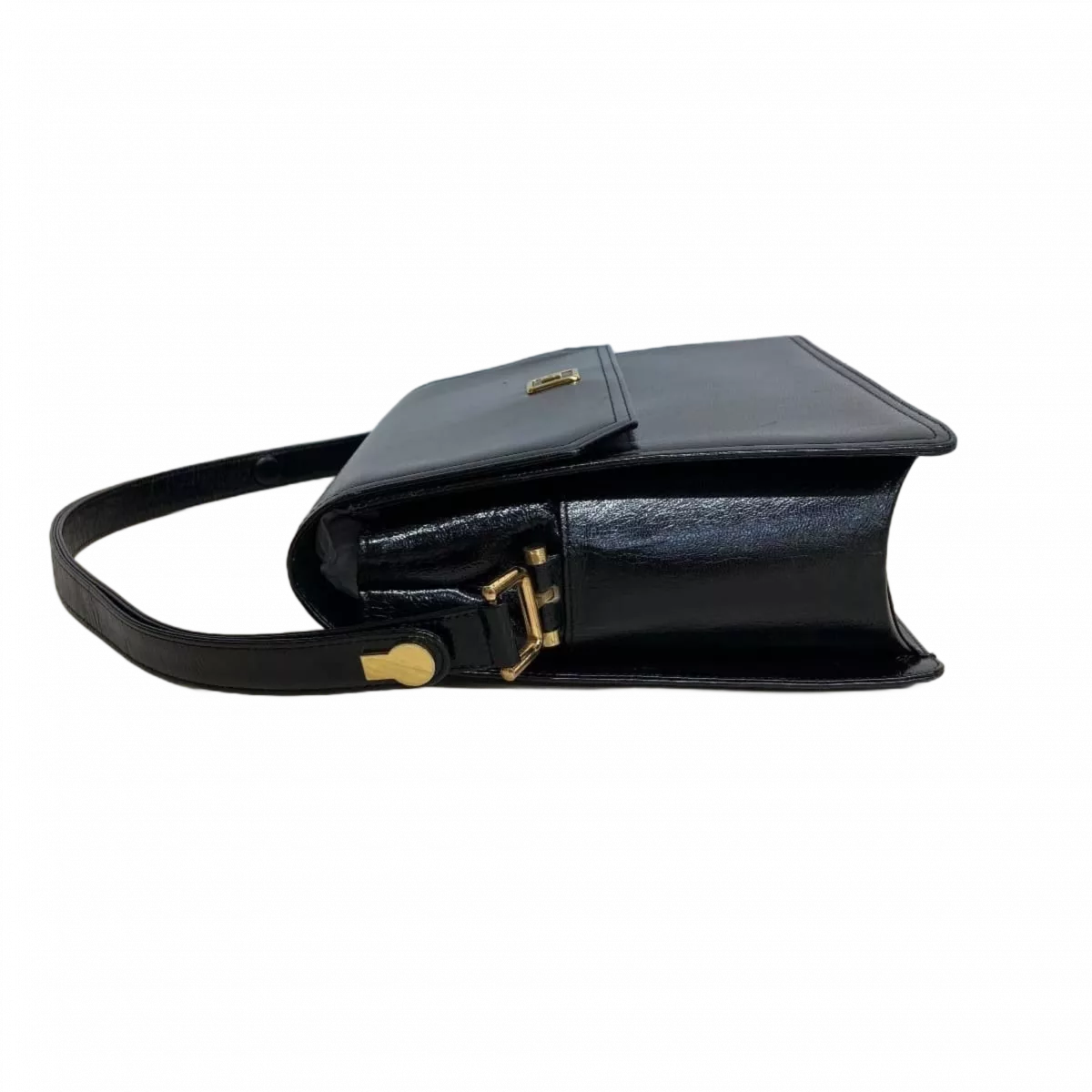 PIERRE CARDIN Sac bandoulière pierre cardin noir avec détails dorés et logo