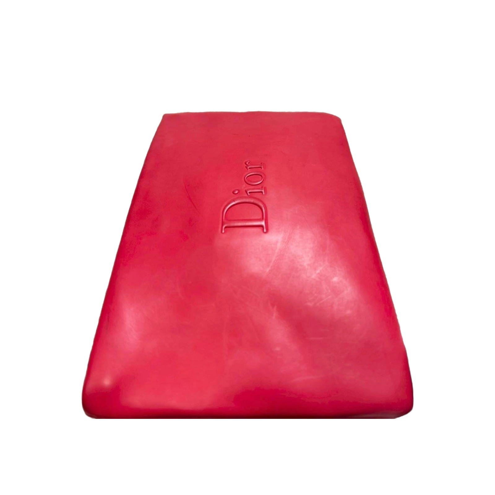 DIOR Pochette cosmétique, logo en relief rouge