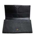 Fendi Black Zucca Monogram Bifold Wallet