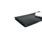 Giovanni Valentino Wallet Black Leather Long Bifold Italian Designer Vintage