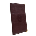 CARTIER Portefeuille long ligne must bordeaux