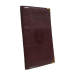 CARTIER Portefeuille long ligne must bordeaux