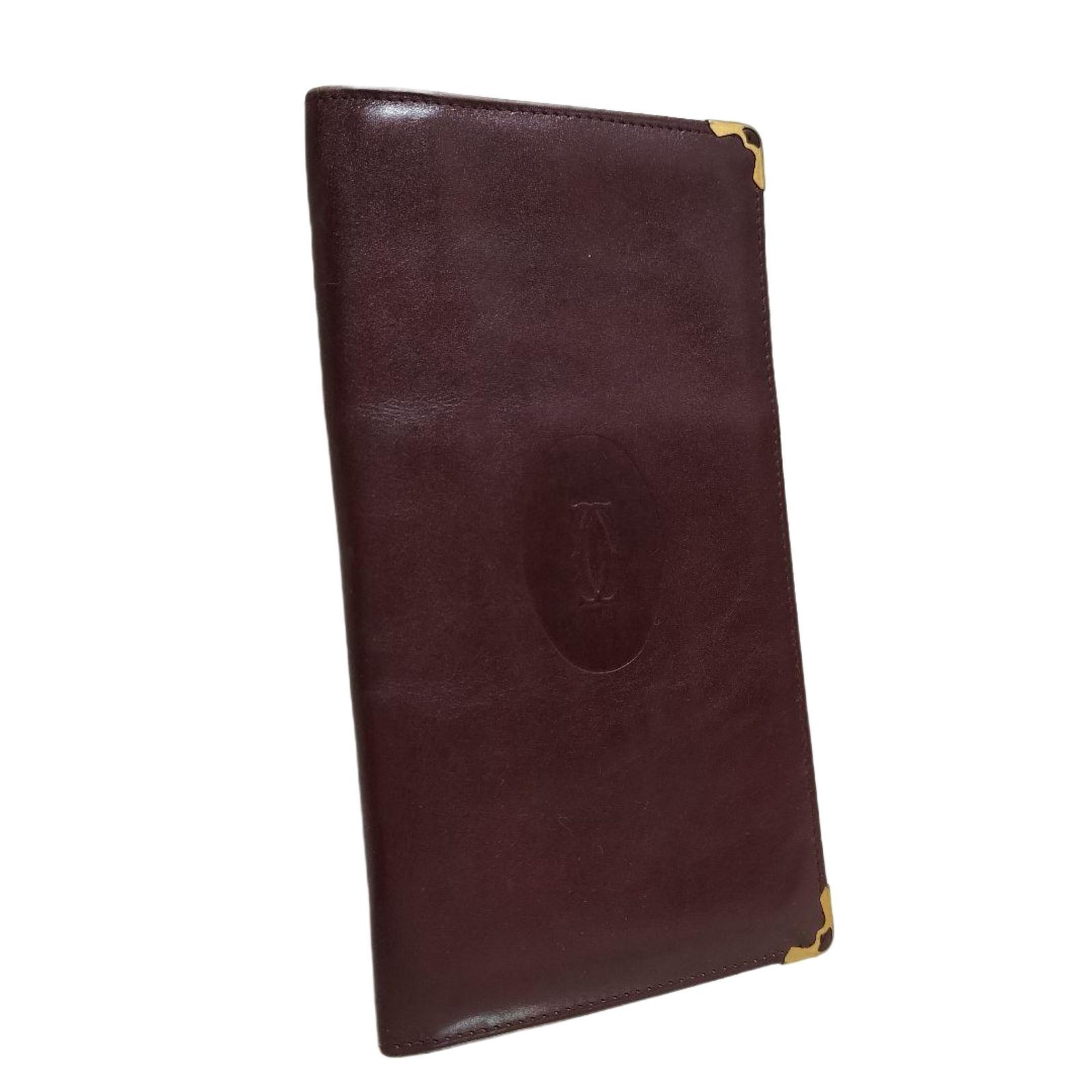 CARTIER Portefeuille long ligne must bordeaux