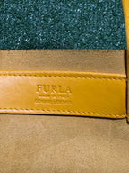 Furla Sac cabas en cuir jaune