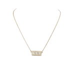GIVENCHY Collier en or, logo, bijoux en strass, en excellent état