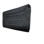 Fendi Black Zucca Monogram Bifold Wallet