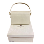 Ungaro Cream Leather Top Handle Bag