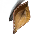 COURRÈGES Porte-carte cuir marron unisex