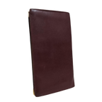 CARTIER Portefeuille long ligne must bordeaux