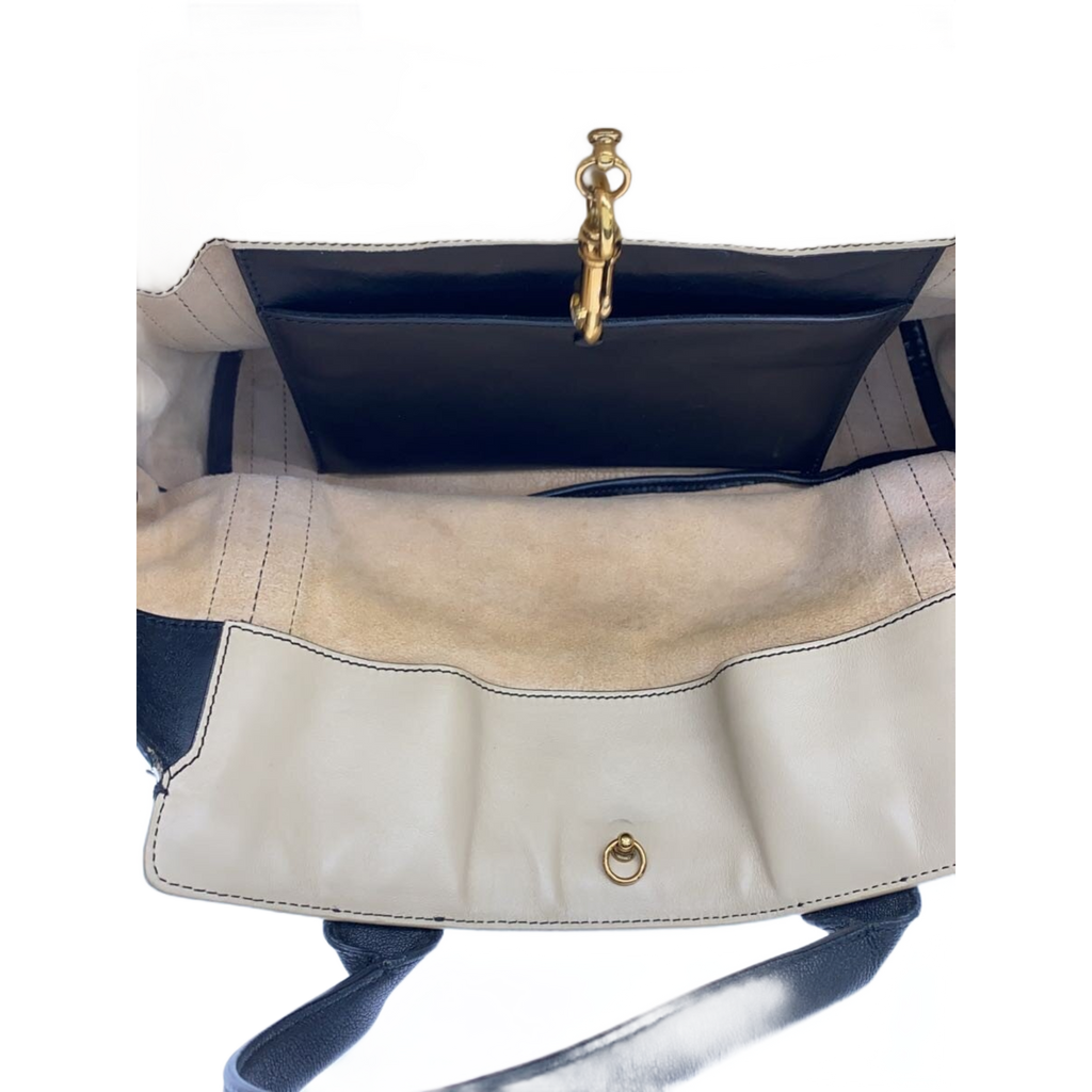 CHLOÉ Cabas en cuir paddington Noir en Cuir