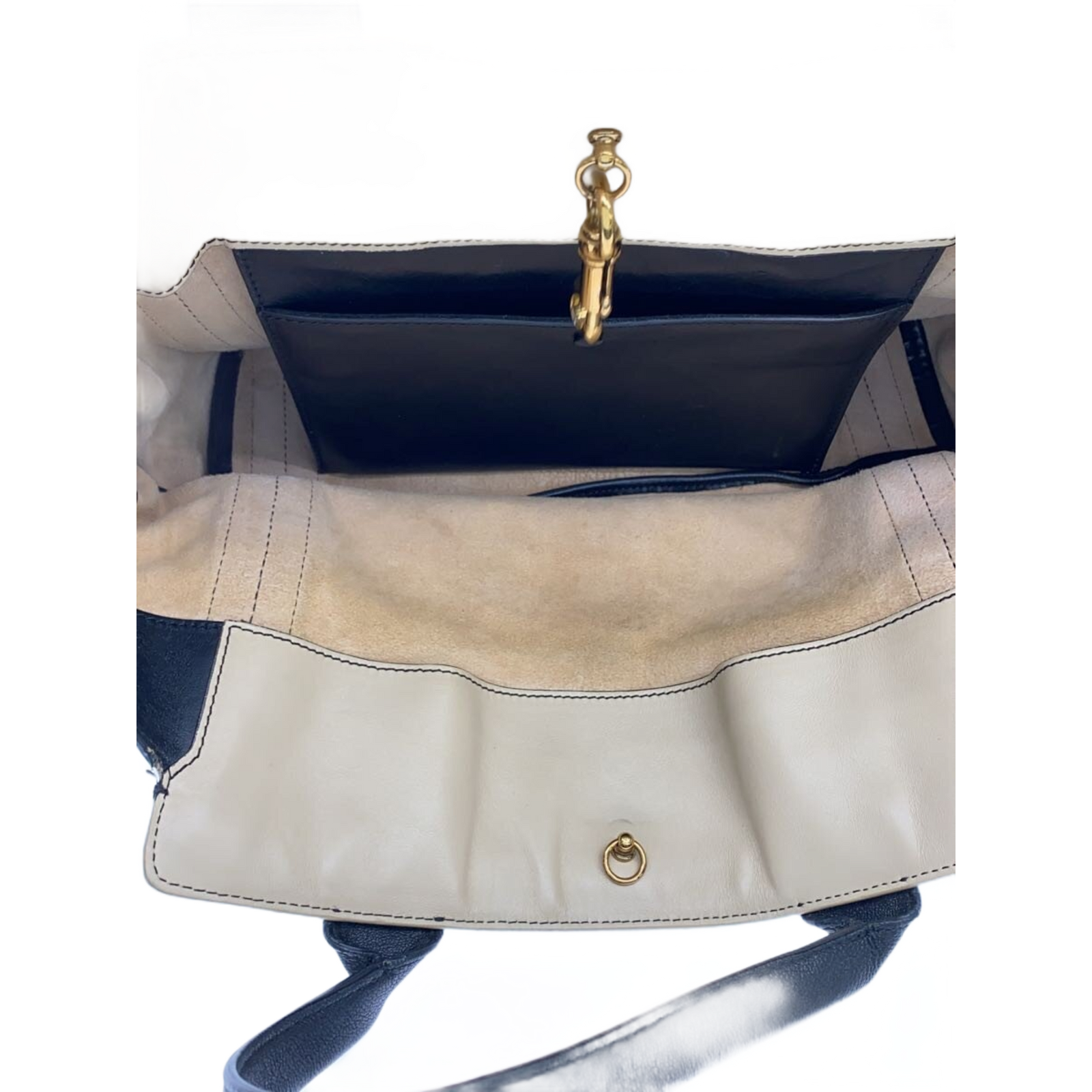 CHLOÉ Cabas en cuir paddington Noir en Cuir