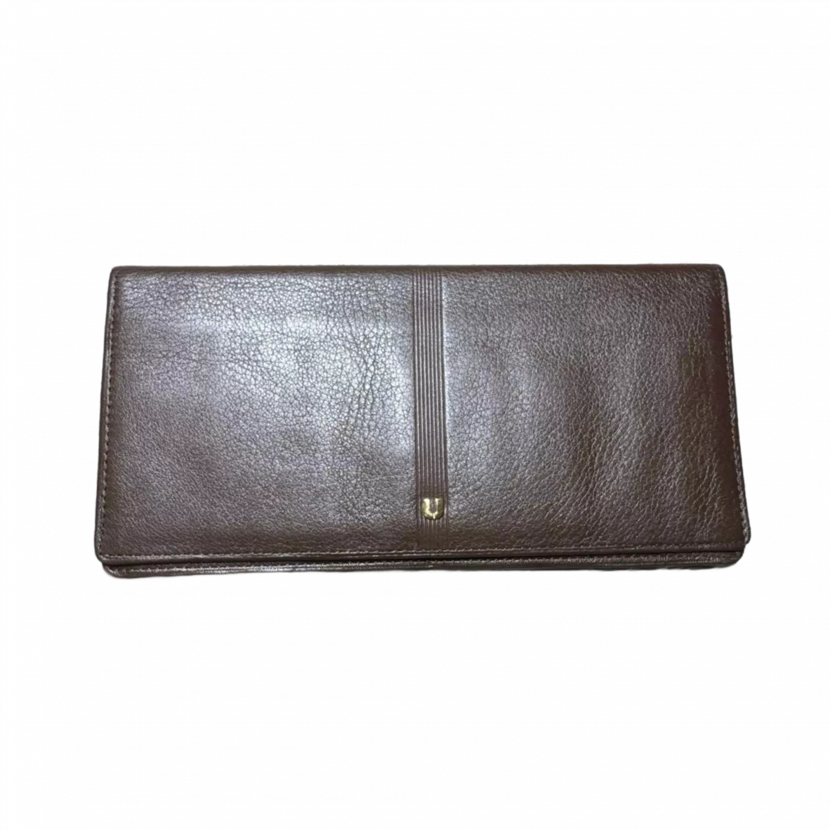 UNGARO Portefeuille Ungaro marron logo U or