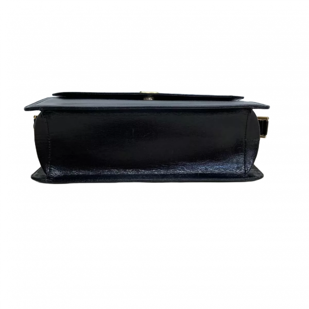 PIERRE CARDIN Sac bandoulière pierre cardin noir avec détails dorés et logo
