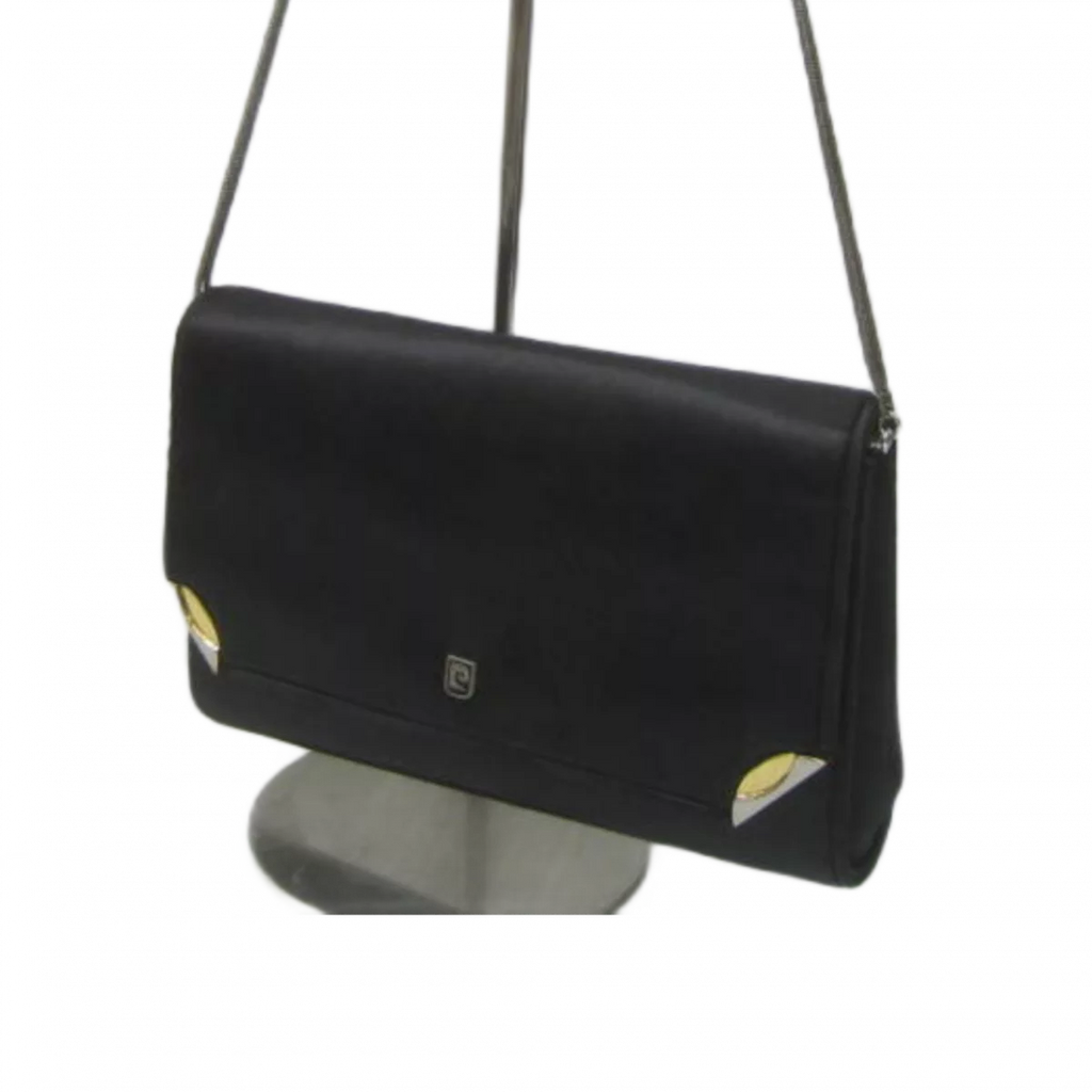 PIERRE CARDIN Sac bandoulière Pierre Cardin chaîne noir