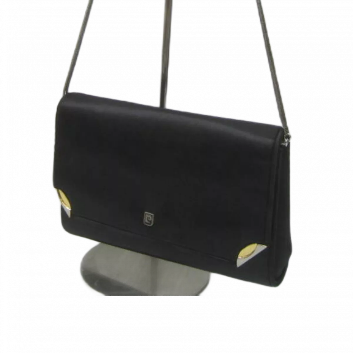 PIERRE CARDIN Sac bandoulière Pierre Cardin chaîne noir
