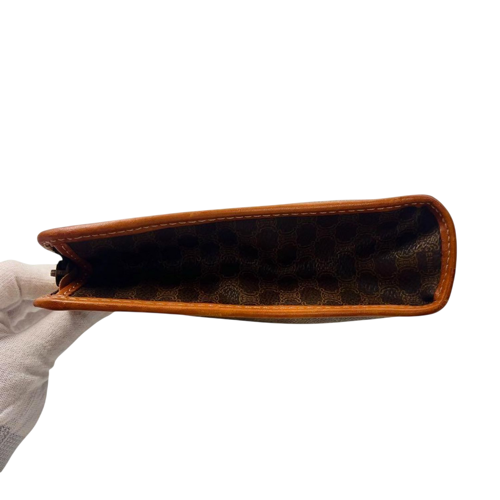 Celine Macadam Monogram Pouch Clutch Bag
