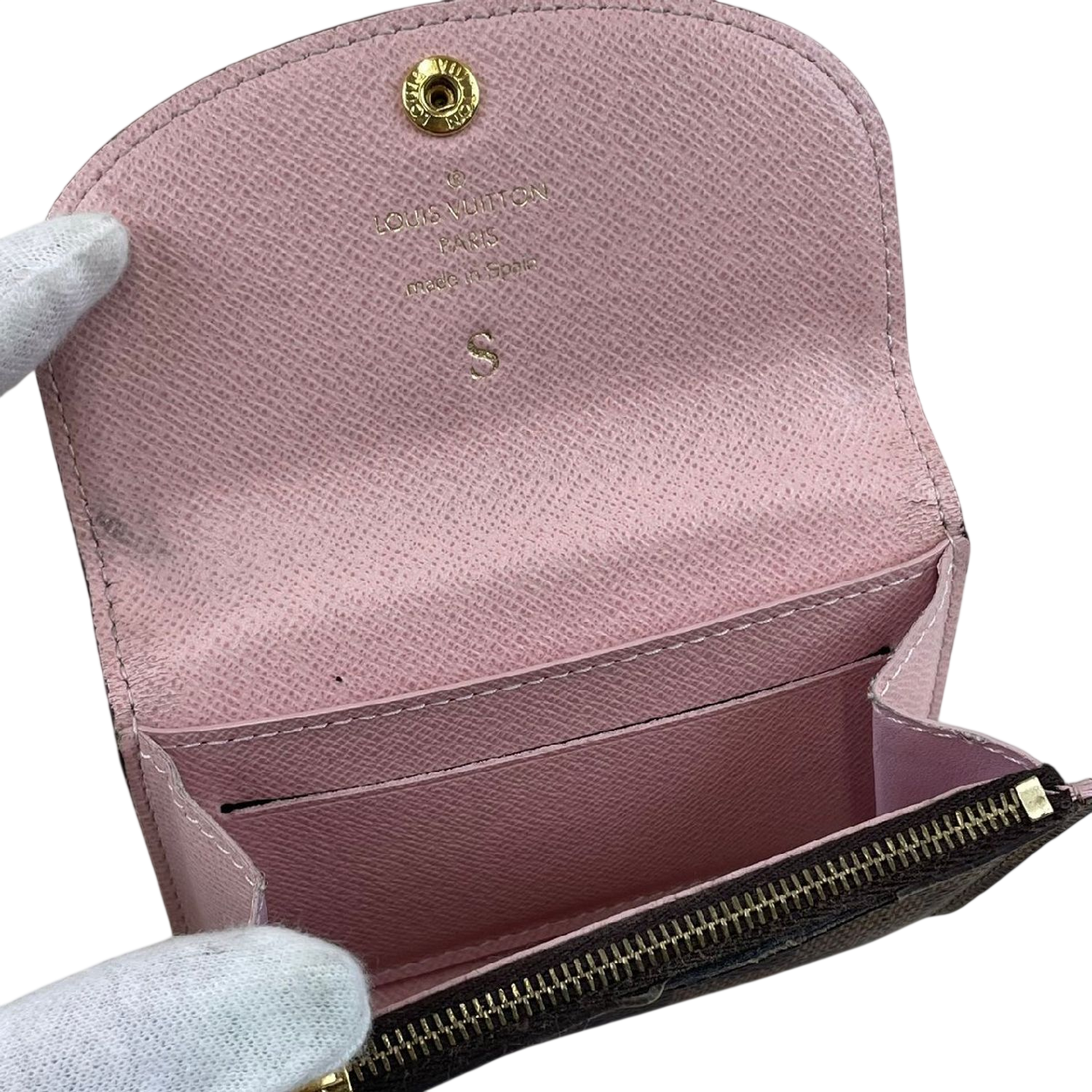 Louis Vuitton Damier Ebene Compact Wallet