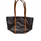 LOUIS VUITTON Sac Shopping GM grand tote, anses fines, base évasée