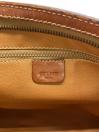 CÉLINE Pochette clutch toile Macadam marron