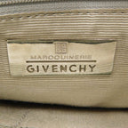 Givenchy Handbag Medium Grey Maroquinerie Canvas Acrylic Handle
