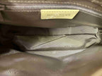 Nina Ricci Handbag Beige Textured Leather Vintage Top Handle Bag